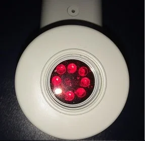 Cold Laser uses red light that body can absorb and use for energy. That means faster healing and swelling reduction.