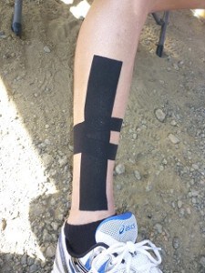 kinesiology tape shin splint