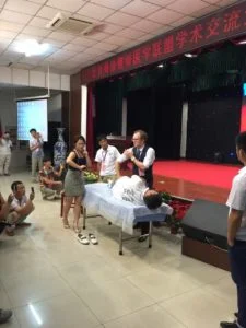 instruction on how to give a lumbar adjustment