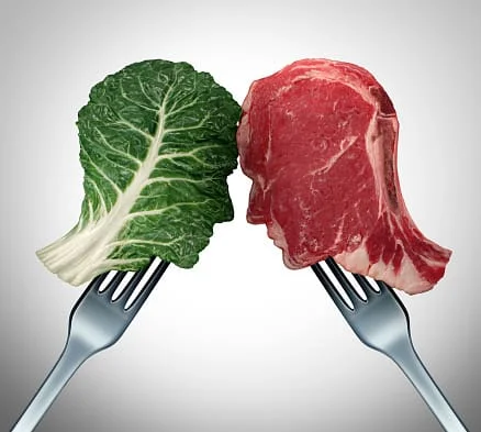 Die Hard Vegetarian Converts Back To Eating Meat 1 istockphoto 1322429152 170667a