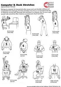 Exercises To Download 3 desk stretches