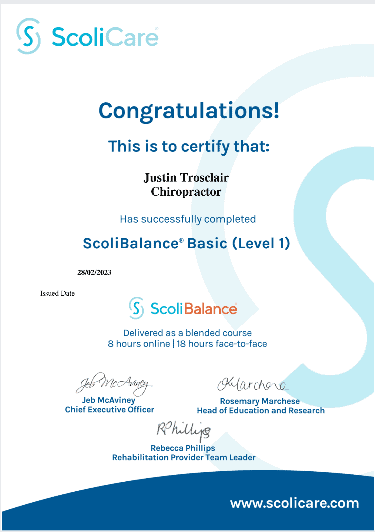 scolibalance scolicare certified trosclair