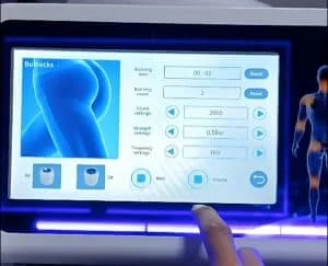 shockwave therapy screen