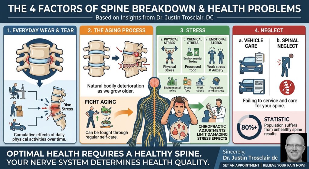4 types of back problems