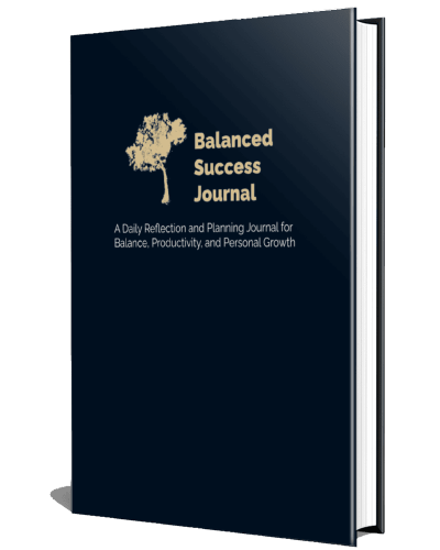 3d balanced success journal